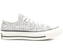 Strukturierte Chuck 70 Ox Sneakers - Silber