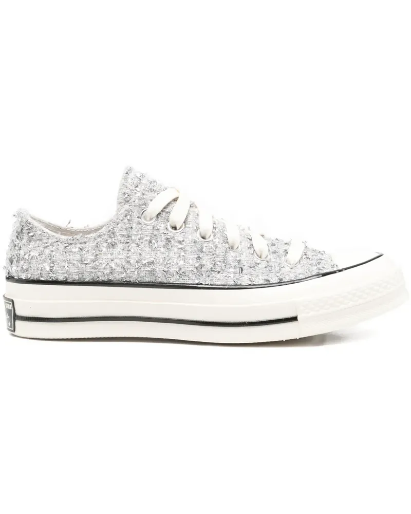Converse Chuck 70 Ox textured sneakers - Silber Silber