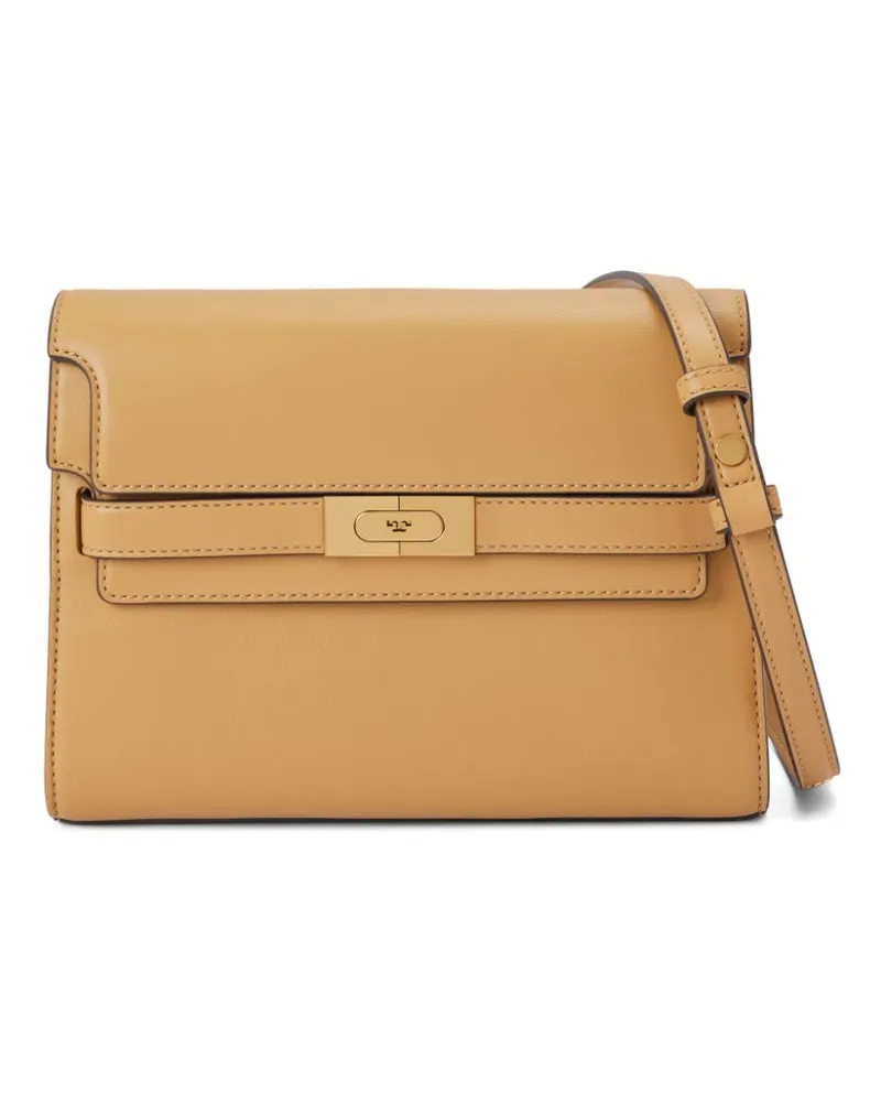 Tory Burch Lee Radziwill Schultertasche - Nude Nude