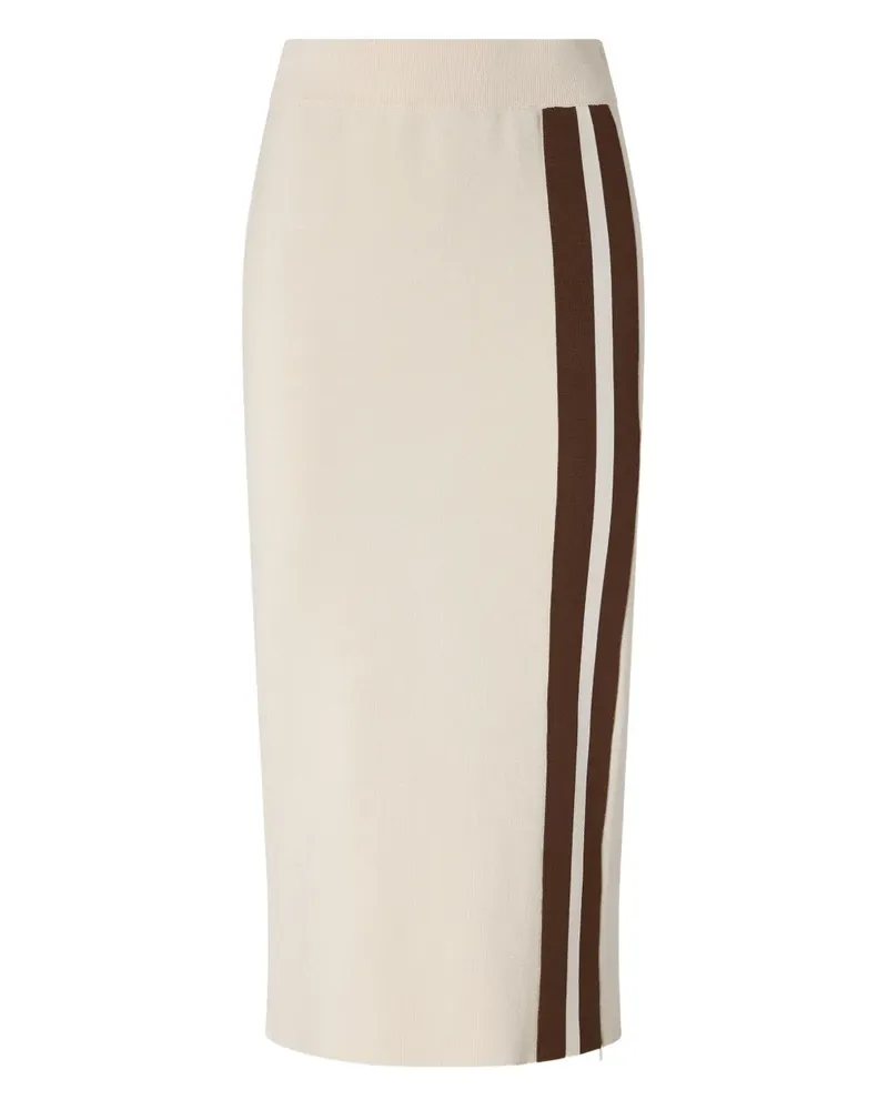 Pinko logo skirt - Nude Nude