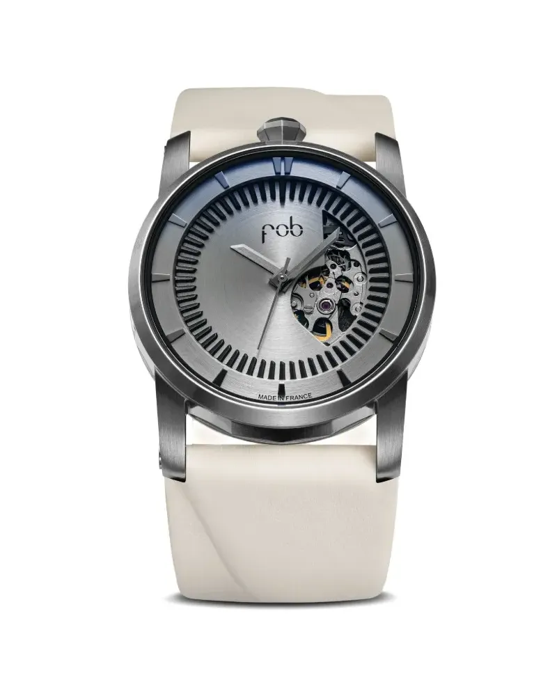 fob Paris R413 Motion 43mm - Silber Silber