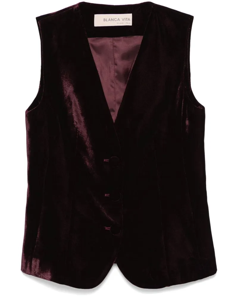 Blanca Galky Weste - Rot Rot