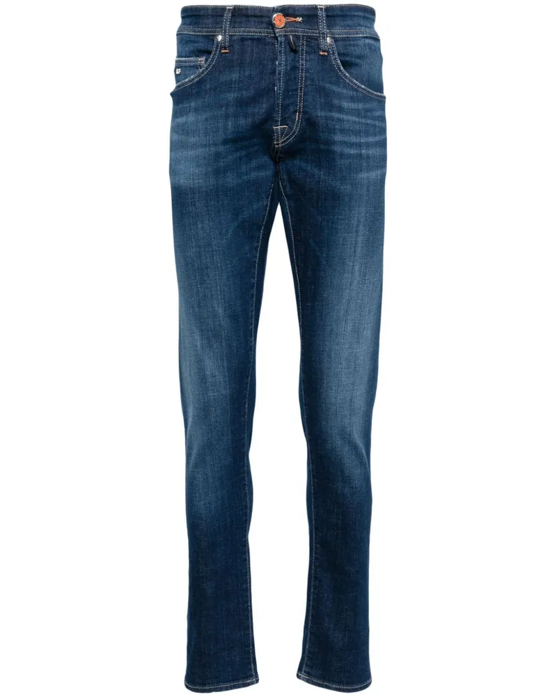 Tramarossa Klassische Slim-Fit-Jeans - Blau Blau