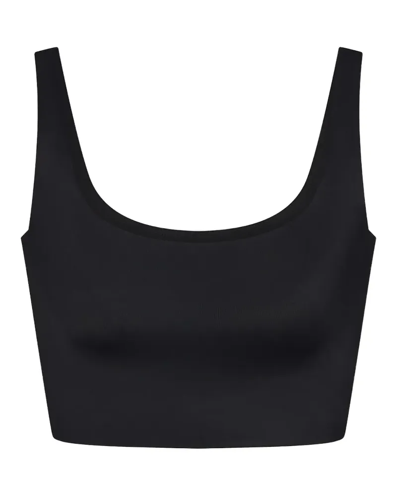 SKIMS x Nike Shine Sporttop - Schwarz Schwarz