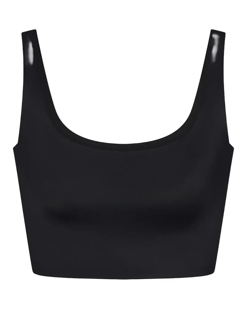 SKIMS x Nike Shine sports top - Schwarz Schwarz