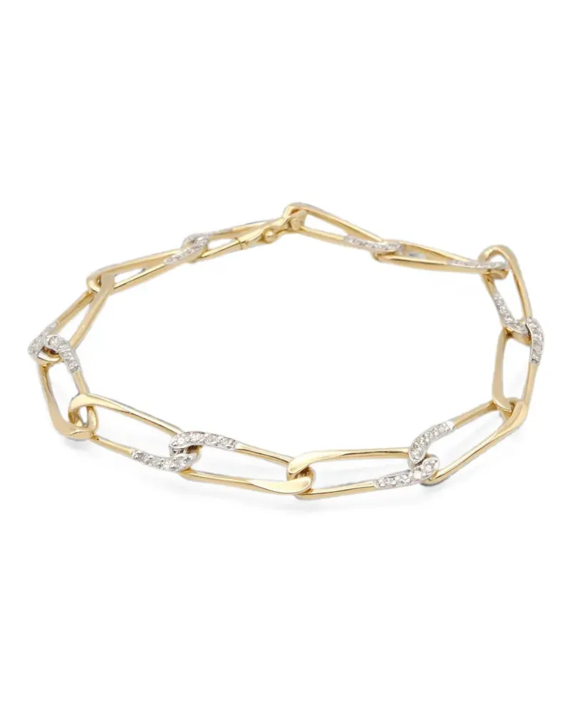 Cartier 2010s diamond link bracelet - Gold Gold
