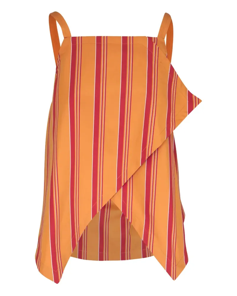 ODEEH Asymmetrisches Oberteil - Orange Orange