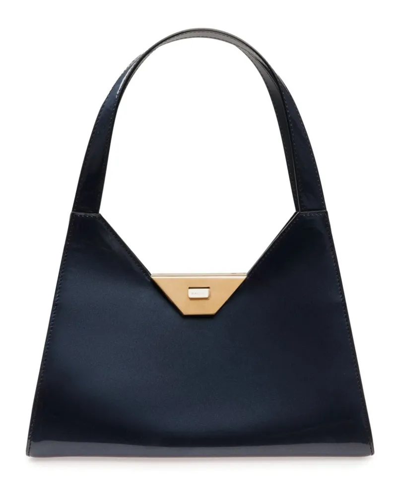 Bally Tilt Schultertasche Blau