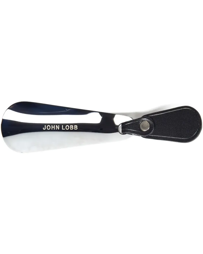 John Lobb Schlüsselanhänger mit Gravur - Schwarz Schwarz