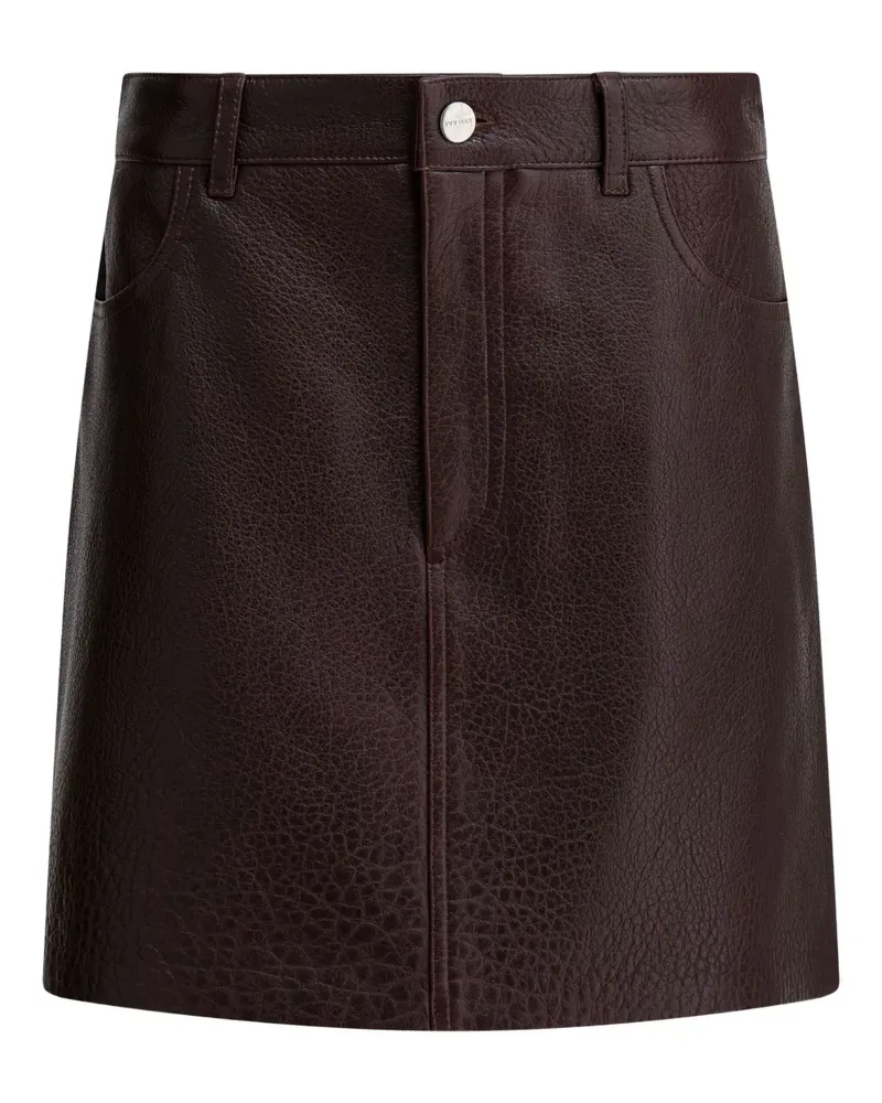 IVY & OAK Lilou Minirock mit abgerundeter Tasche - Rot Rot