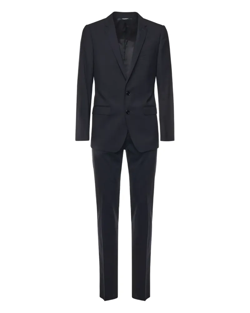Dolce & Gabbana Doppelreihiger Anzug - Blau Blau