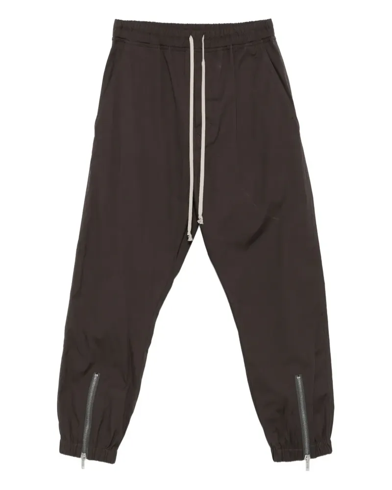 Rick Owens Hose mit Kordelzug - Grau Grau