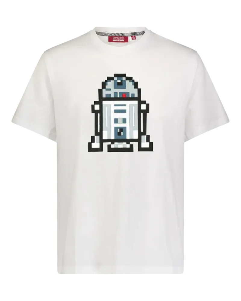 Mostly Heard Rarely Seen Robot T-Shirt - Weiß Weiß
