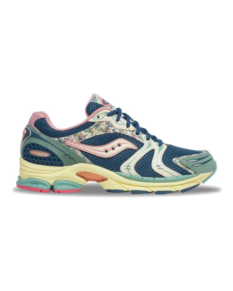 Saucony id Triumph Kissaten" panelled sneakers - Blau Blau
