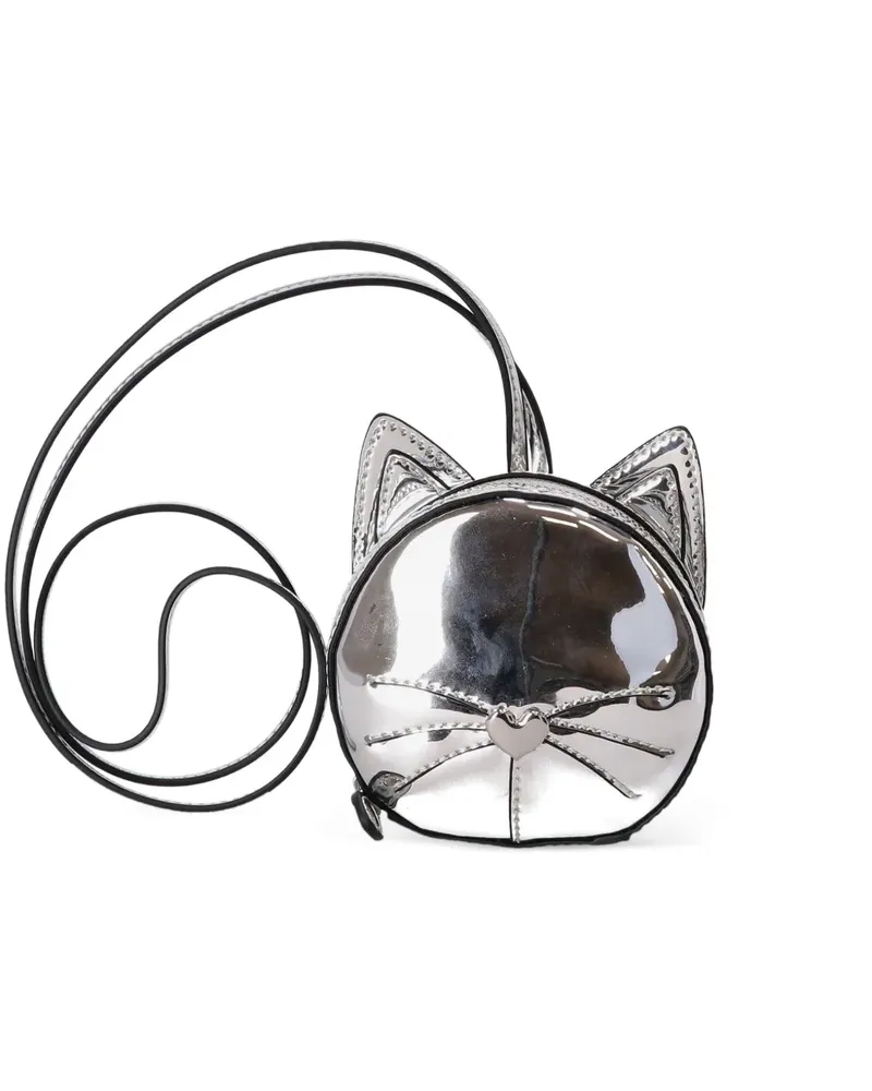 Karl Lagerfeld Ikon Le Chat Umhängetasche - Silber Silber