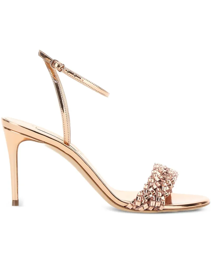 Casadei Verzierte Sandalen - Gold Gold