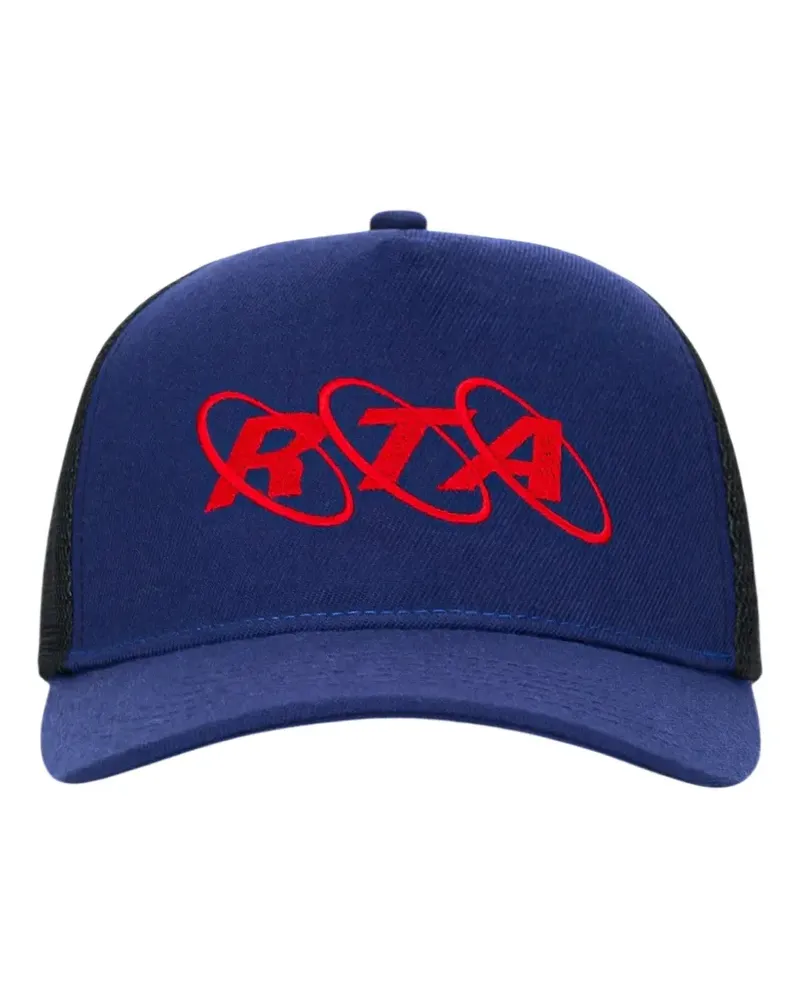 RTA Gideon logo-embroidered baseball cap - Schwarz Schwarz