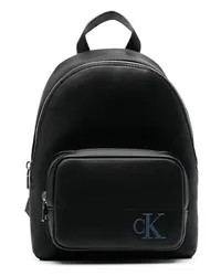 Calvin Klein Rucksack mit Logo-Patch Schwarz