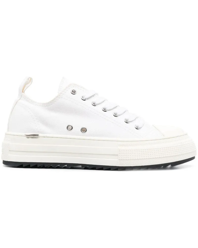 Dsquared2 Sneakers mit Flatform-Sohle - Weiß Weiß