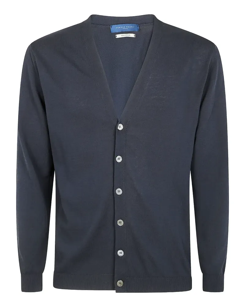 Daniele Fiesoli Cardigan aus Baumwolle - Blau Blau