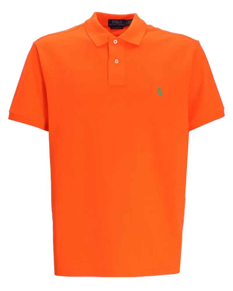 Ralph Lauren Poloshirt mit Polo Pony - Orange Orange