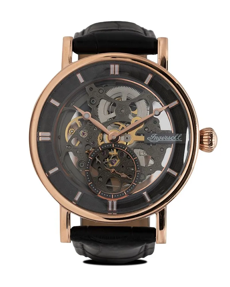 Ingersoll The Herald Automatic 40mm - Schwarz Schwarz