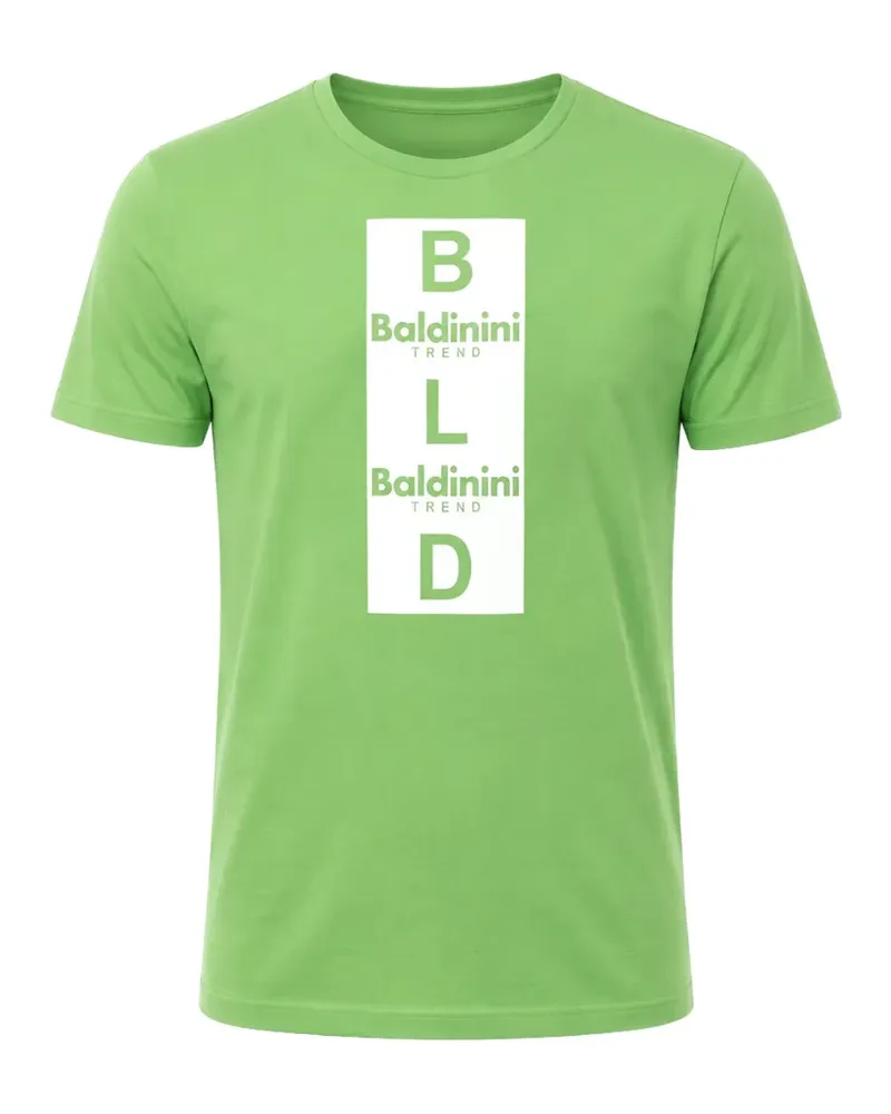 Baldinini T-Shirt mit Logo-Print - Grün Grün