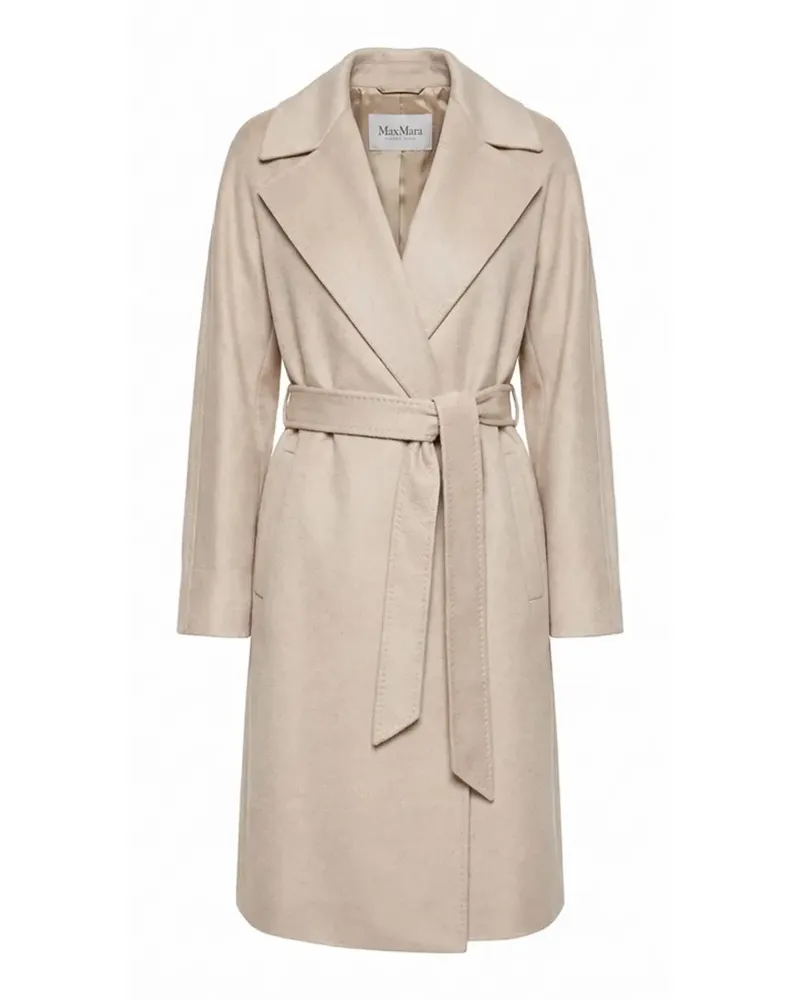 Max Mara Bombo belted coat - Nude Nude