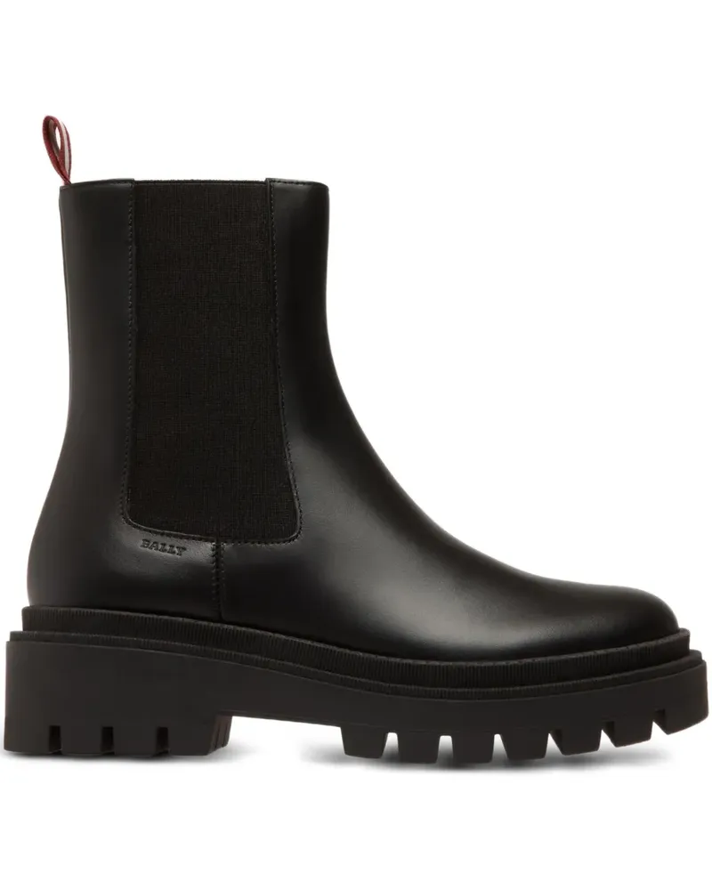 Bally Chelsea-Boots mit Flatform-Sohle - Schwarz Schwarz