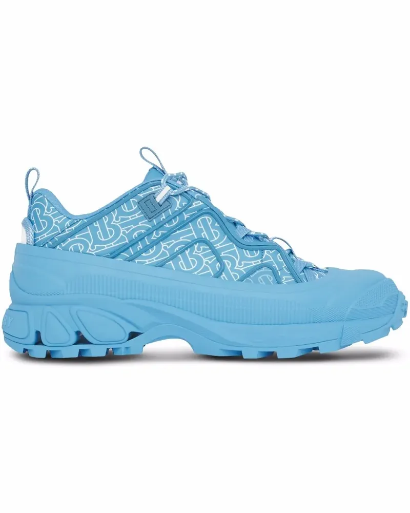 Burberry Arthur Sneakers mit Monogramm-Print - Blau Blau