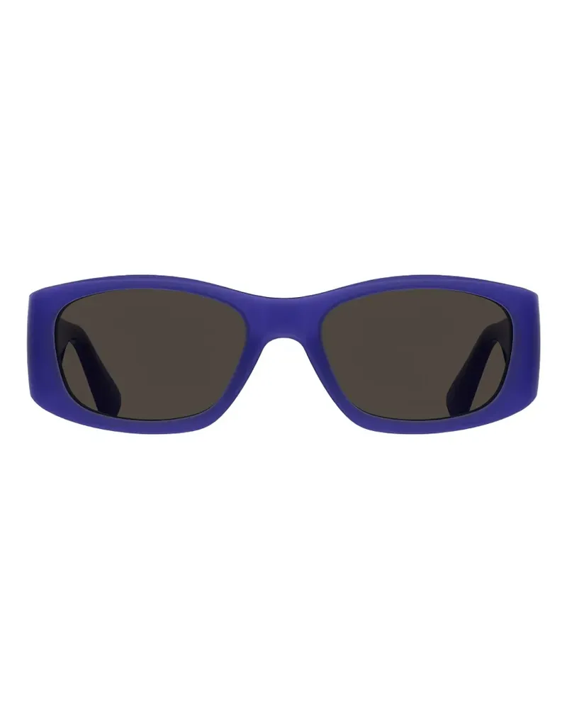 Moschino rectangle-frame sunglasses - Violett Violett