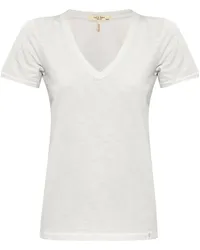 Rag & Bone The Slub T-Shirt mit V-Ausschnitt Nude