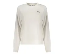 Pullover mit Logo-Patch - Nude