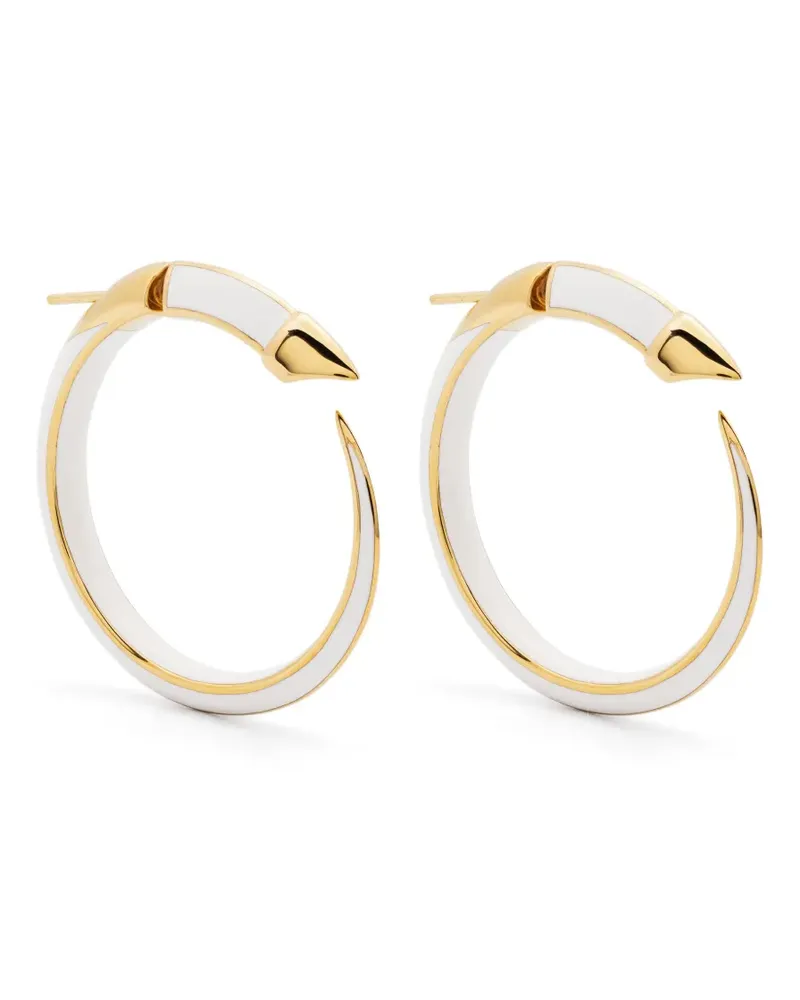 Shaun Leane large Sabre Solis hoop earrings - Gold Gold