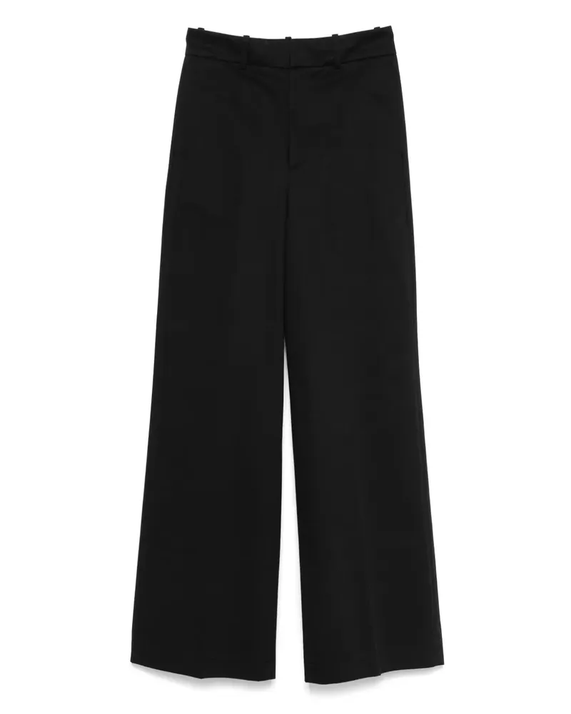 Semicouture Hose aus Baumwolle - Schwarz Schwarz