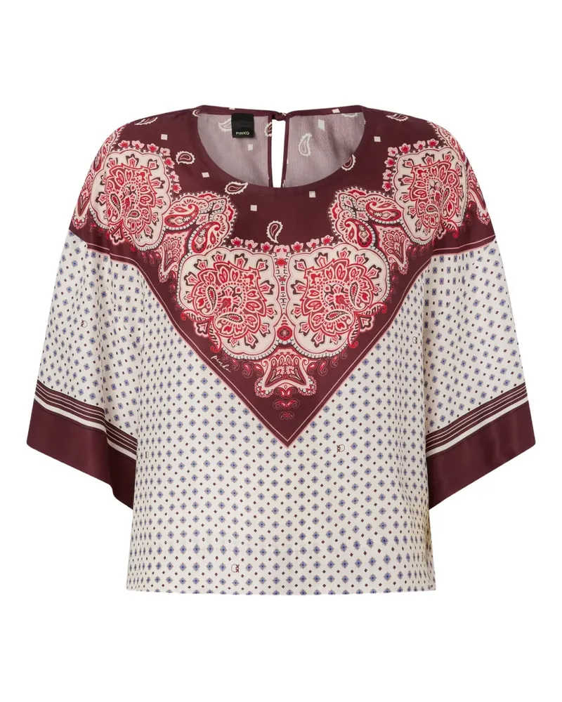 Pinko Gemustertes Oberteil - Nude Nude