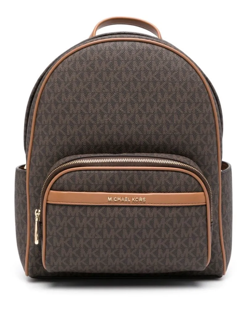 Michael Kors Rucksack mit Logo - Braun Braun