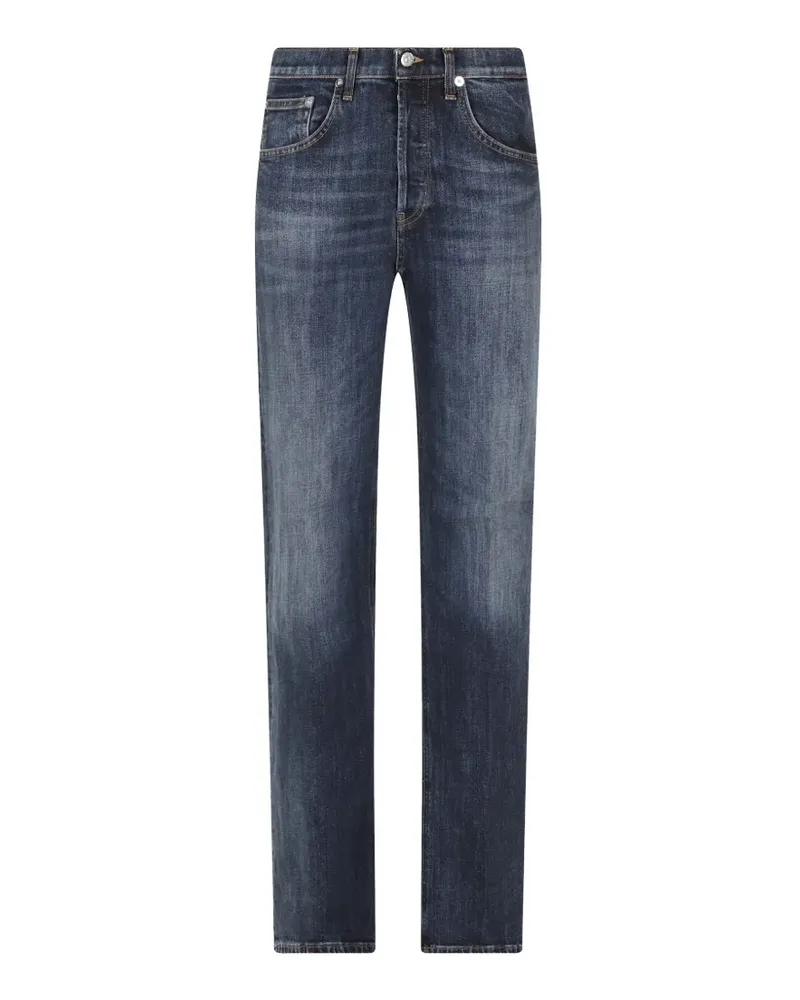 Dondup Jacklyn faded straight-leg jeans - Blau Blau