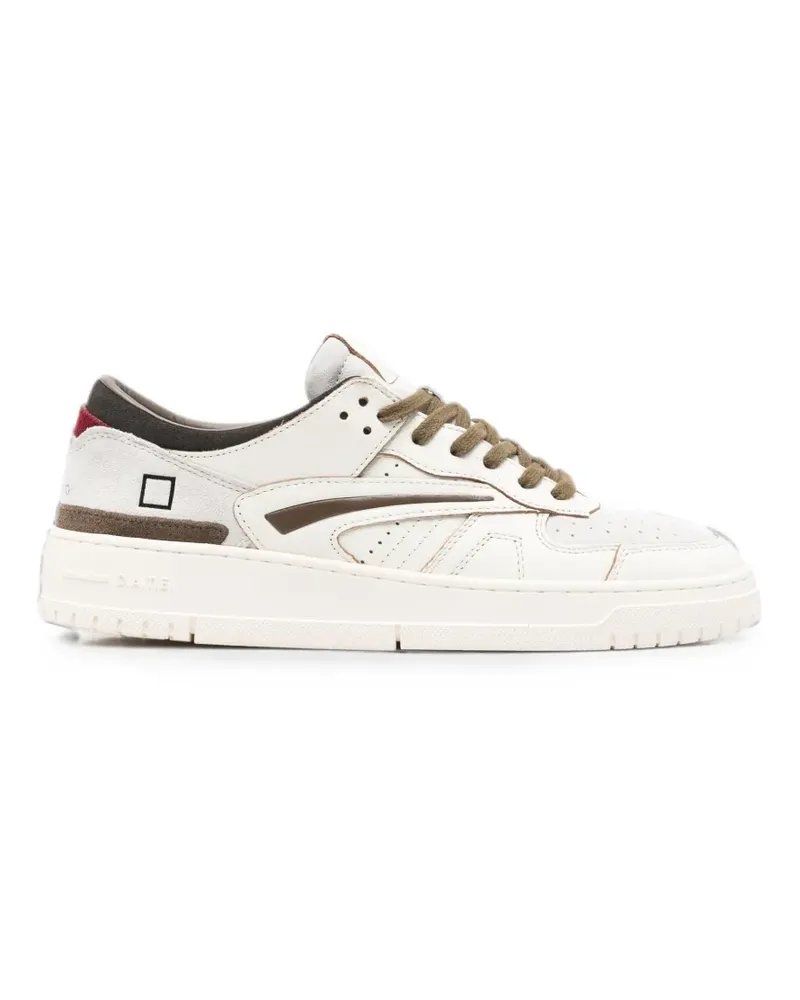 D.A.T.E. Torneo lace-up sneakers - Nude Nude
