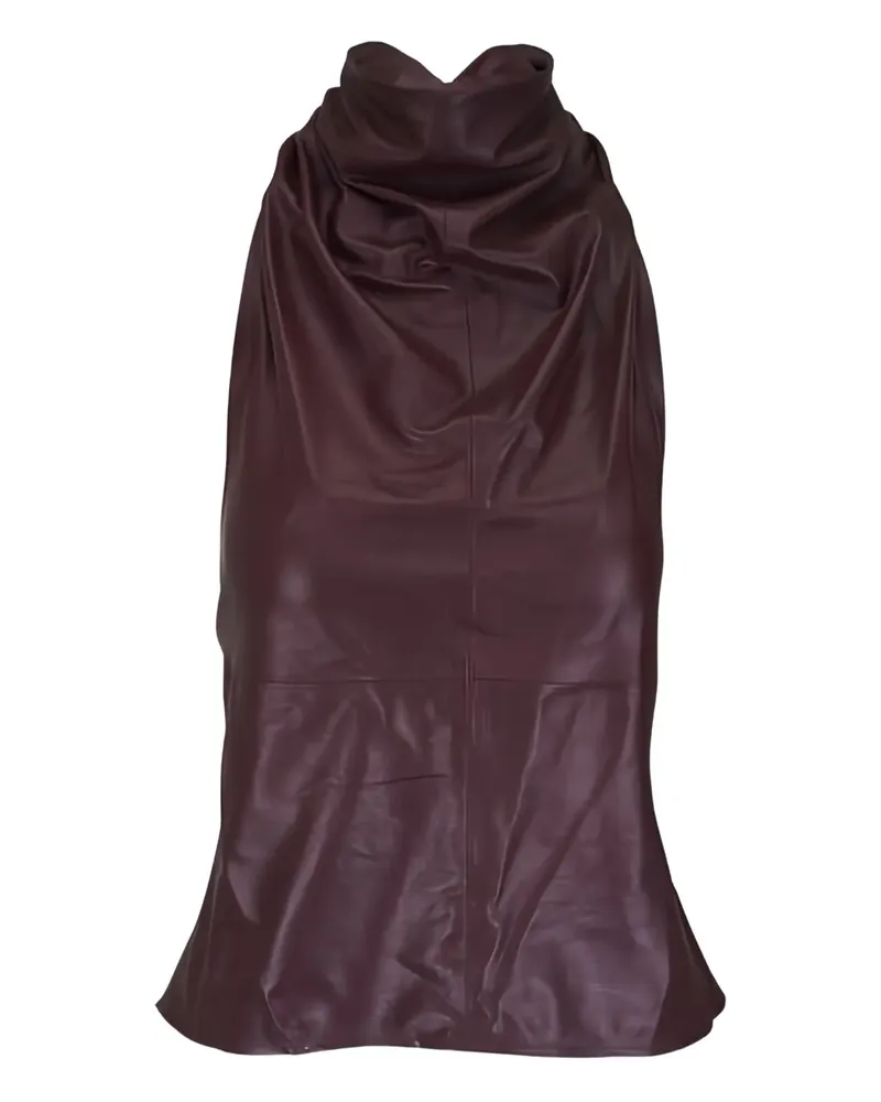 TWP Friday Night Ledertop - Rot Rot