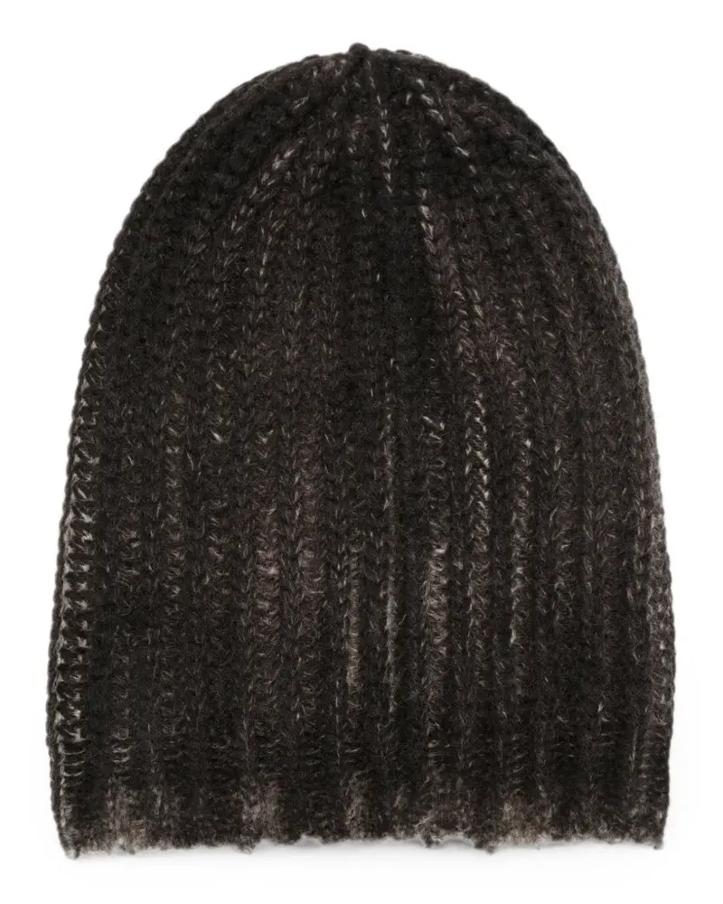 Avant Toi ribbed-knit beanie hat - Braun Braun