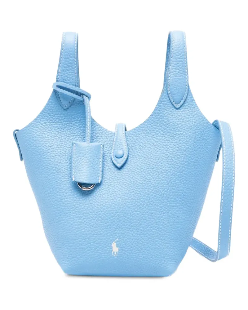 Ralph Lauren small Polo Play tote bag - Blau Blau