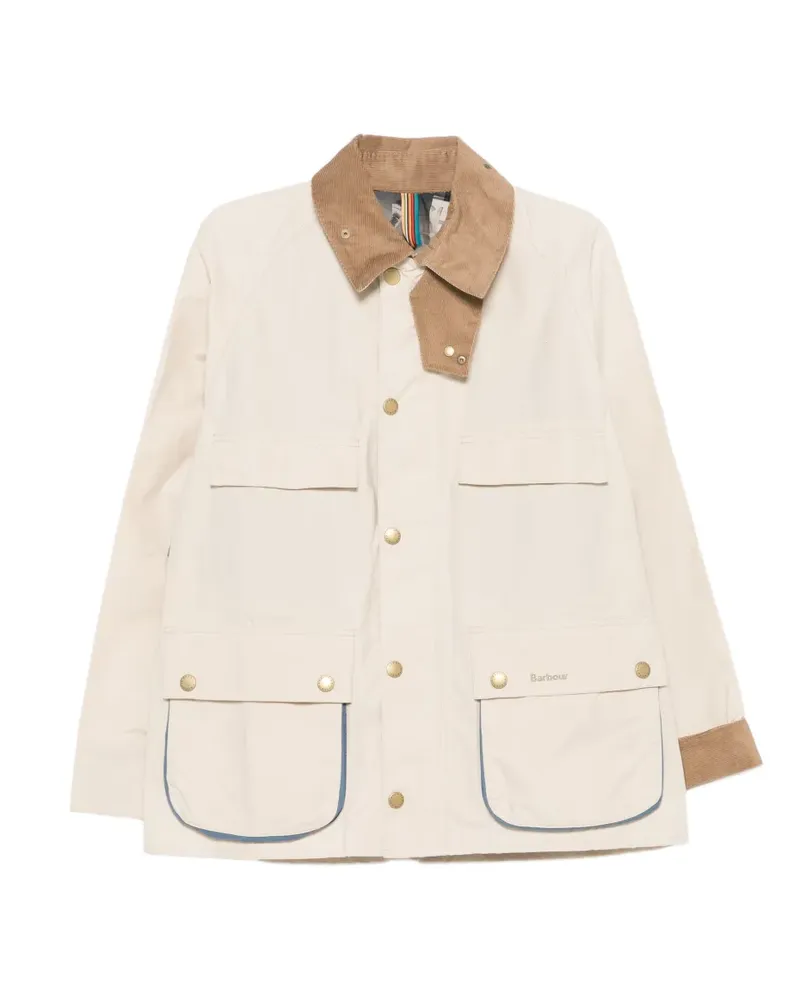 Barbour x Paul Smith corduroy pocket coat - Nude Nude