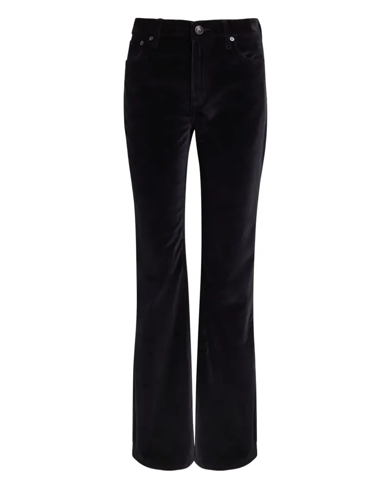 Rag & Bone Dahlia velvet flare jeans - Schwarz Schwarz