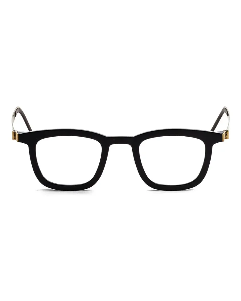 Lindberg square-frame glasses - Schwarz Schwarz