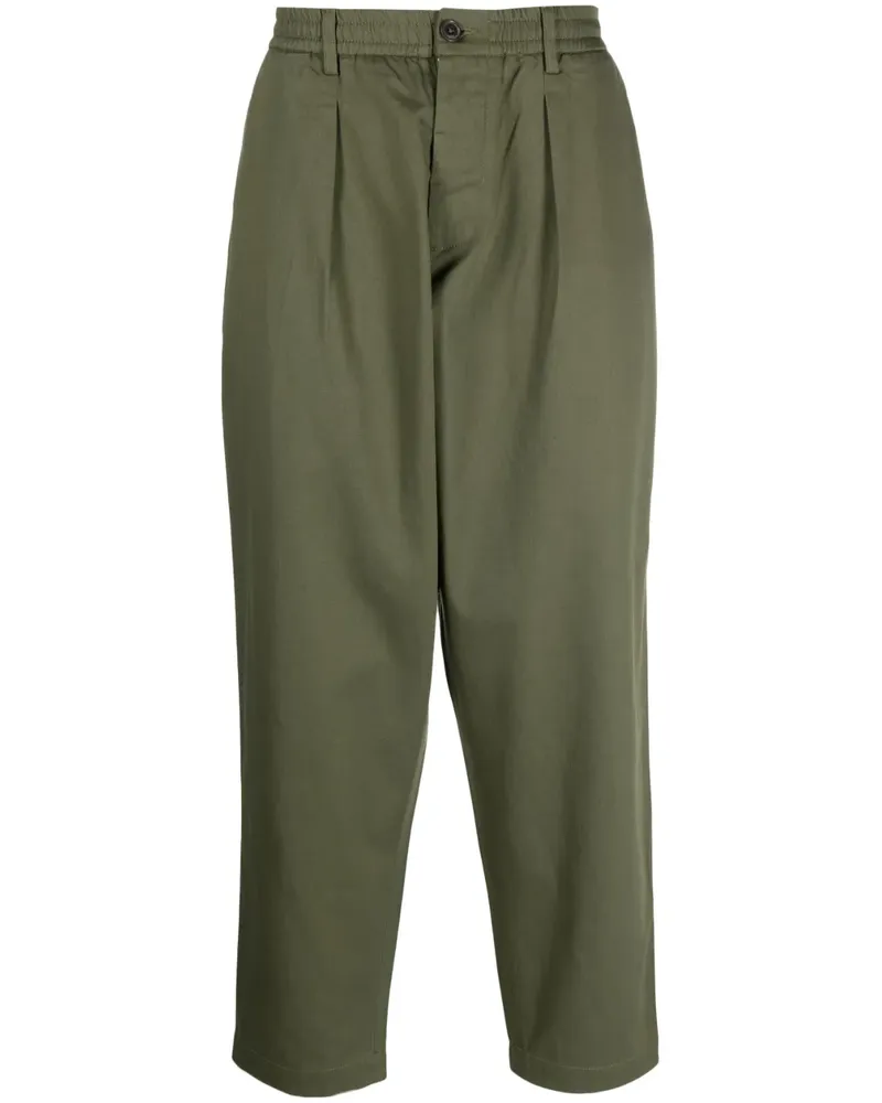 Universal Works Tapered-Hose mit Stretchbund - Grün Grün