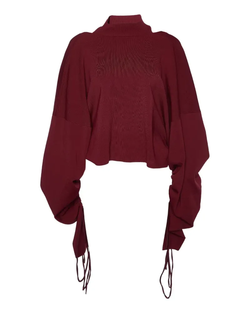 Solace London Pullover mit Cut-Out - Rot Rot