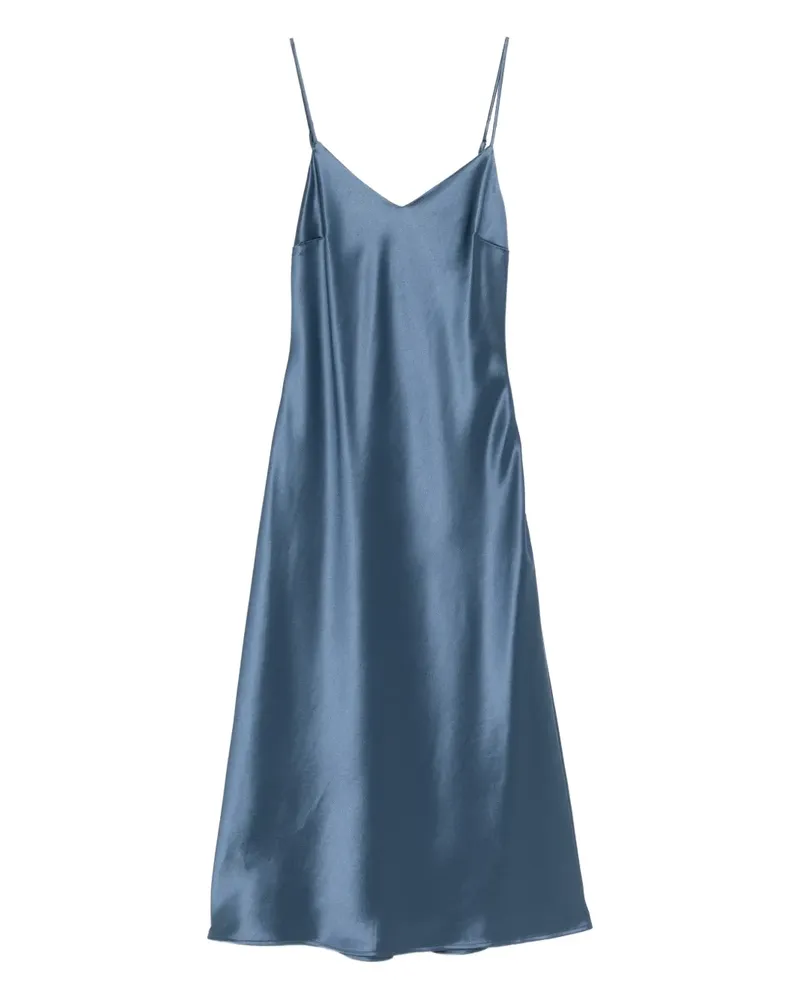 Cynthia Rowley Kleid aus Satin - Blau Blau