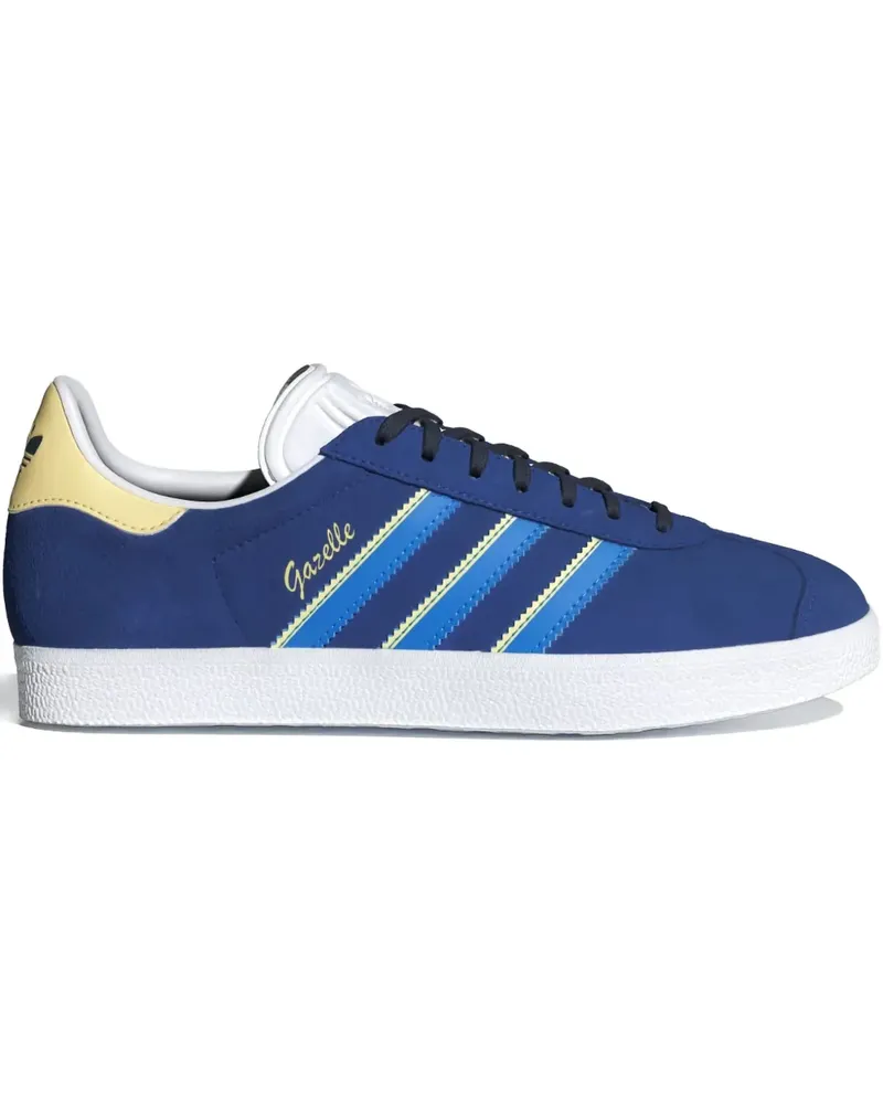 adidas Gestreifte Gazelle Sneakers - Blau Blau