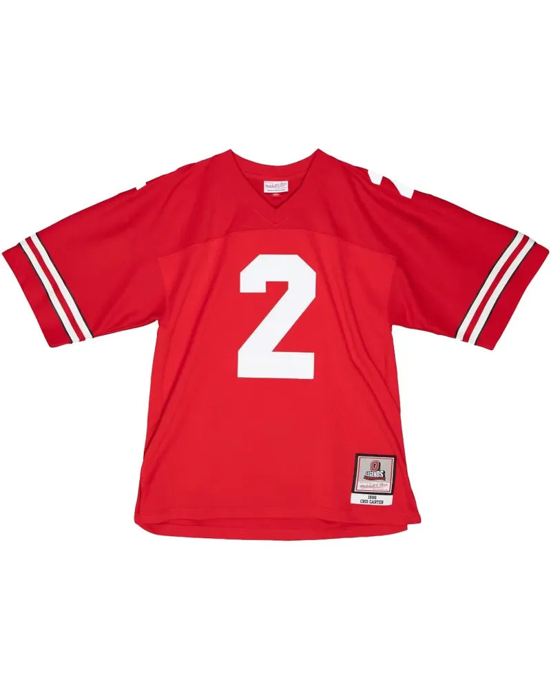 Mitchell & Ness NCAA Dark "Ohio State 1986 Cris Carter" Trikot - Rot Rot